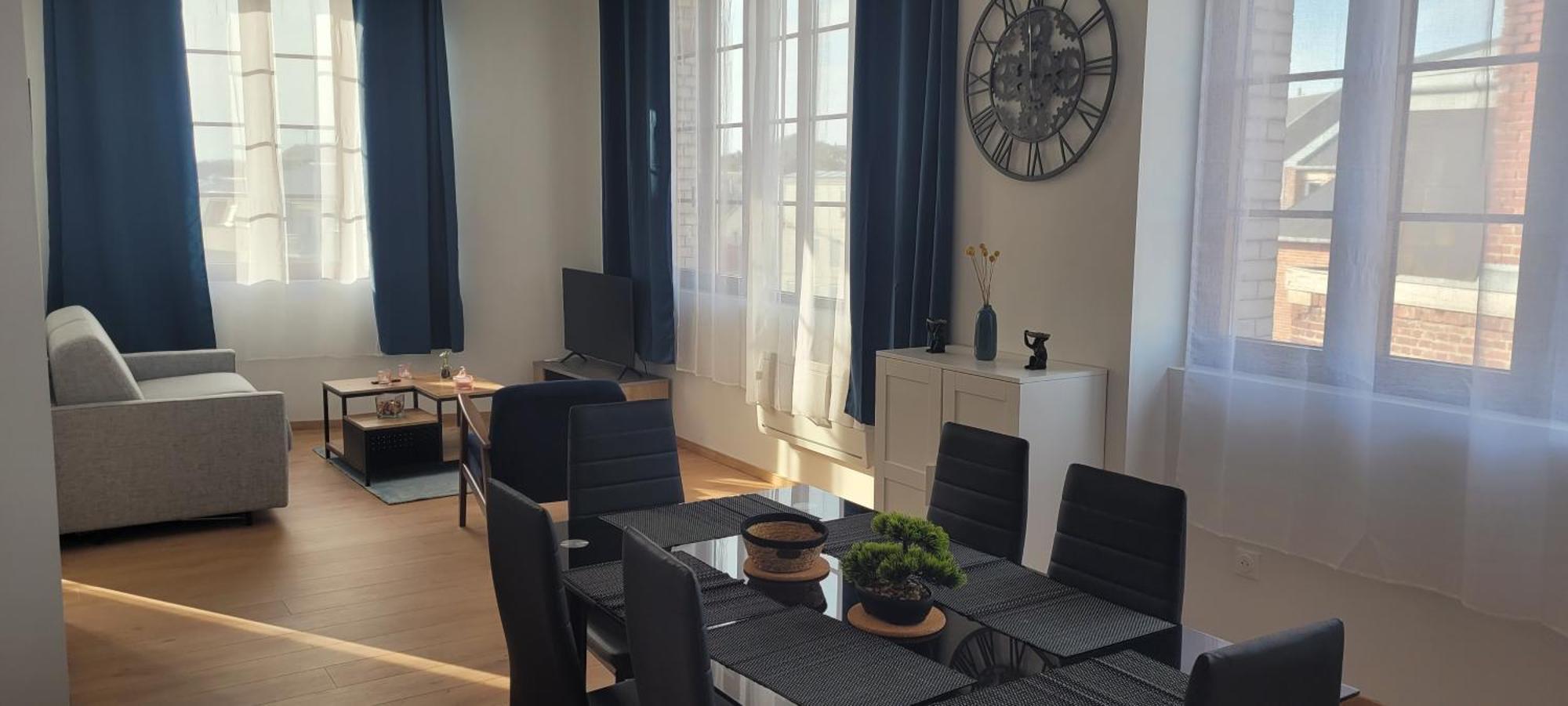T2 Neuf Hypercentre 5 Couchages Apartment Сен-Кантен Екстериор снимка
